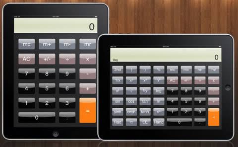 Porque el iPad no tiene calculadora?