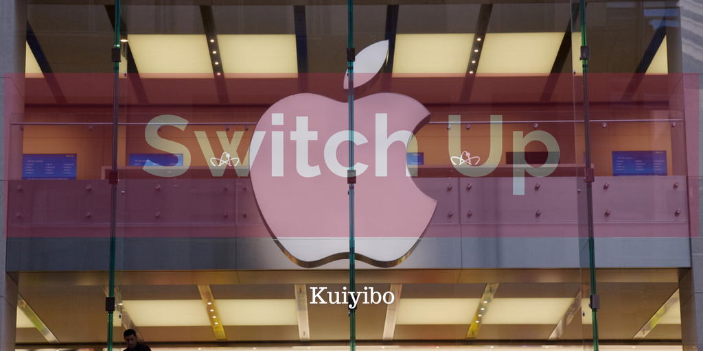 Qué es el switch Up con iShop para iPhone?